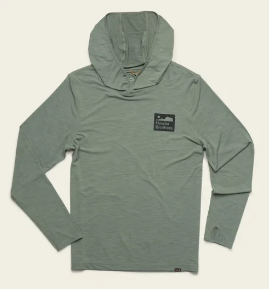 Howler Brothers Tech Hoodie-Agave