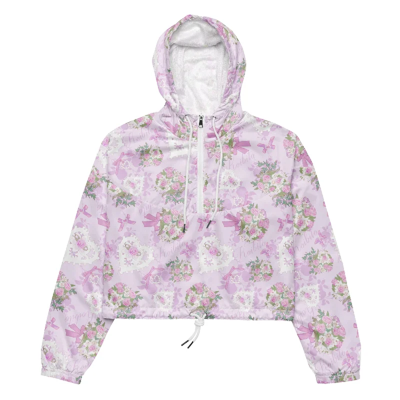 Anniversary cropped windbreaker