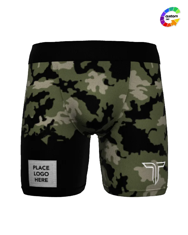 TD-CS-002 360° Custom Compression Shorts