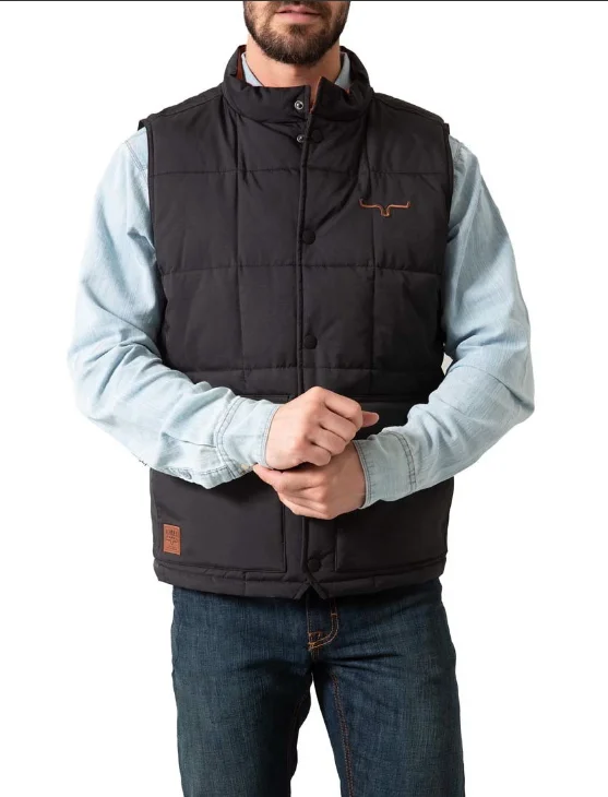 Kimes Ranch Men's Dakota Black Vest