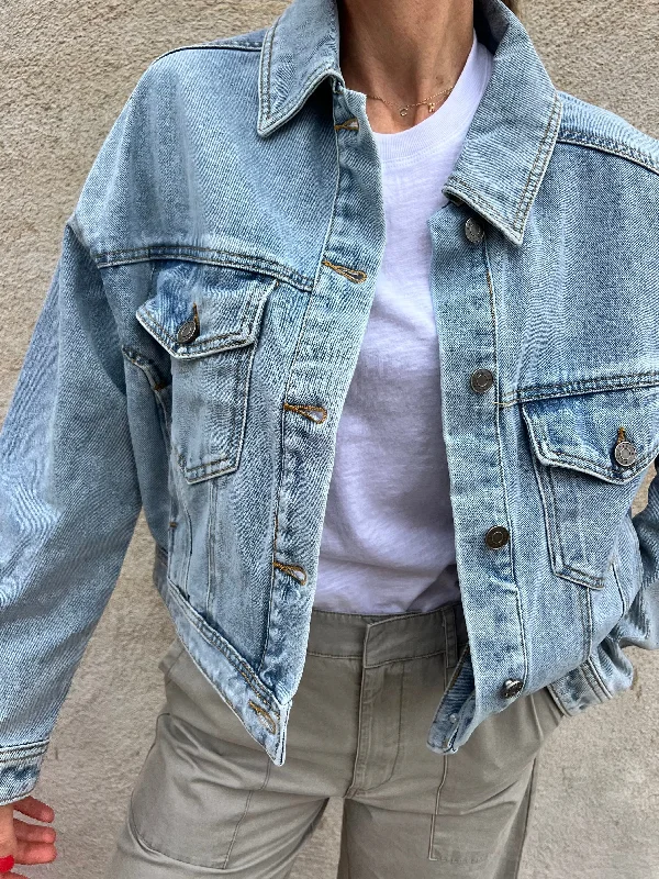 SALTWATER LUXE - Marin Stonewash Denim Jacket