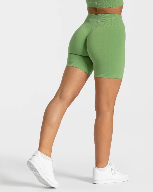 Timeless Scrunch Short "Olive"