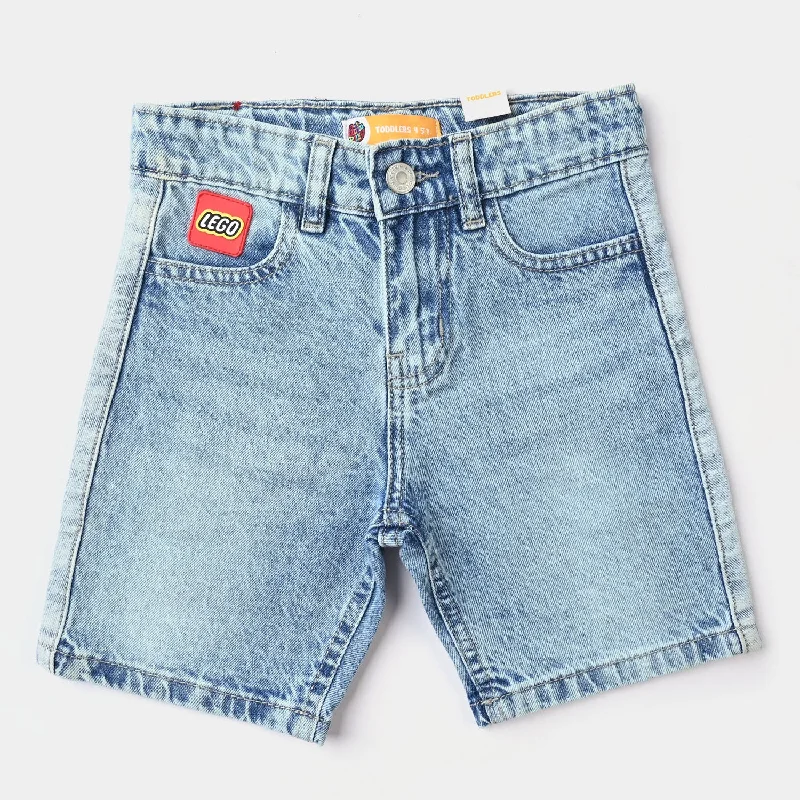 Boys Denim rigid Short Lego-Mid Blue