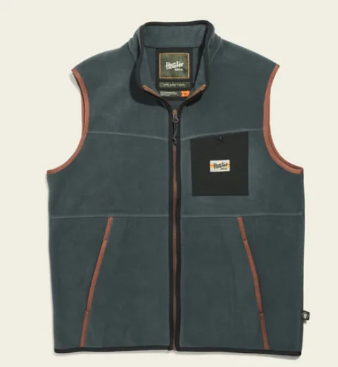 Howler Brothers Free Range Fleece Vest - Fog