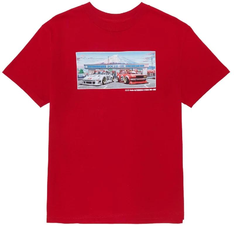 DGK x Kaido House Konbini T-Shirt - Red