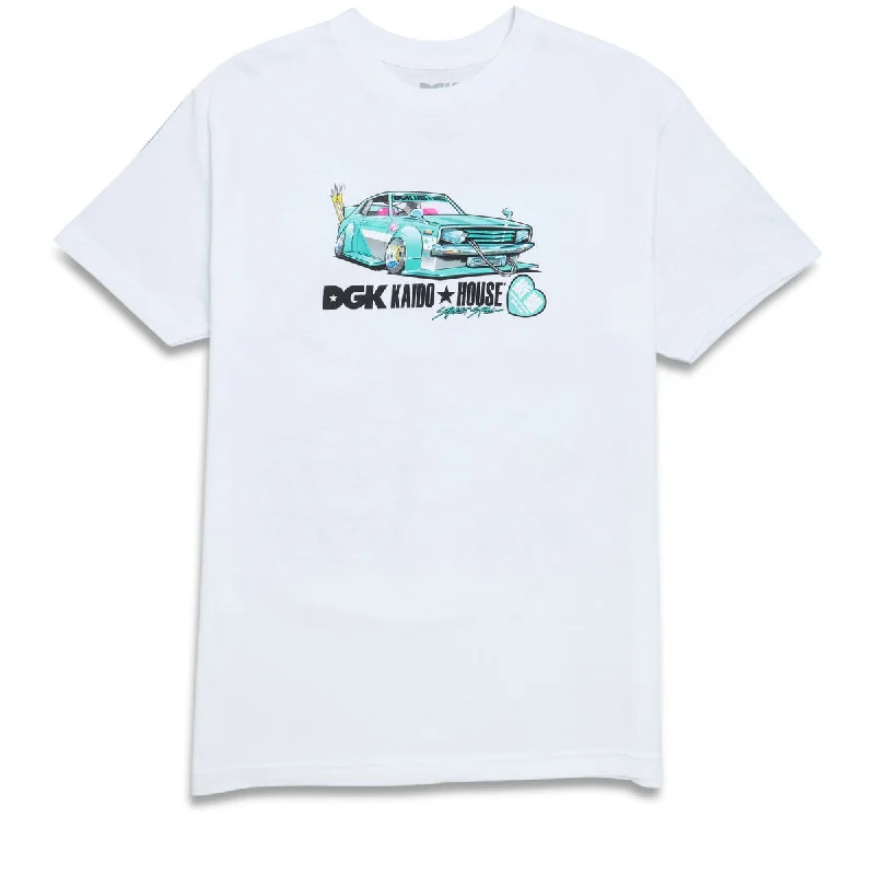 DGK x Kaido House Zokusha T-Shirt - White