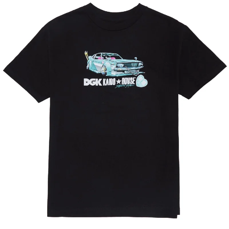 DGK x Kaido House Zokusha T-Shirt - Black