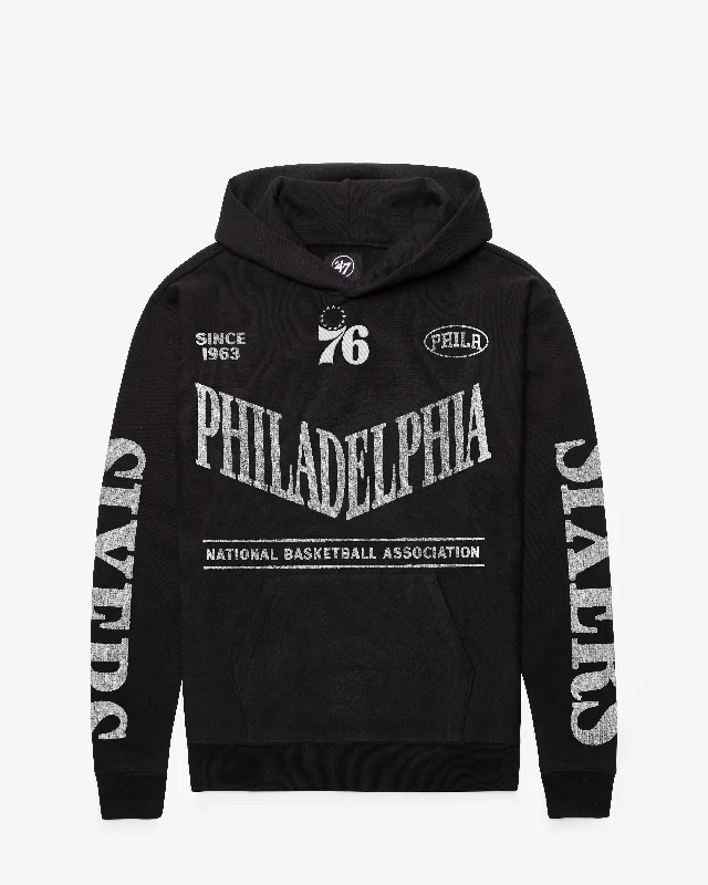 PHILADELPHIA 76ERS GRINDSTONE '47 FOUNDATION HOOD