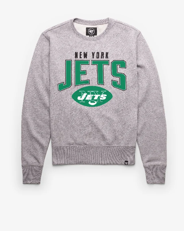 NEW YORK JETS HISTORIC TEAM ELEMENTS ARCH '47 HEADLINE CREW