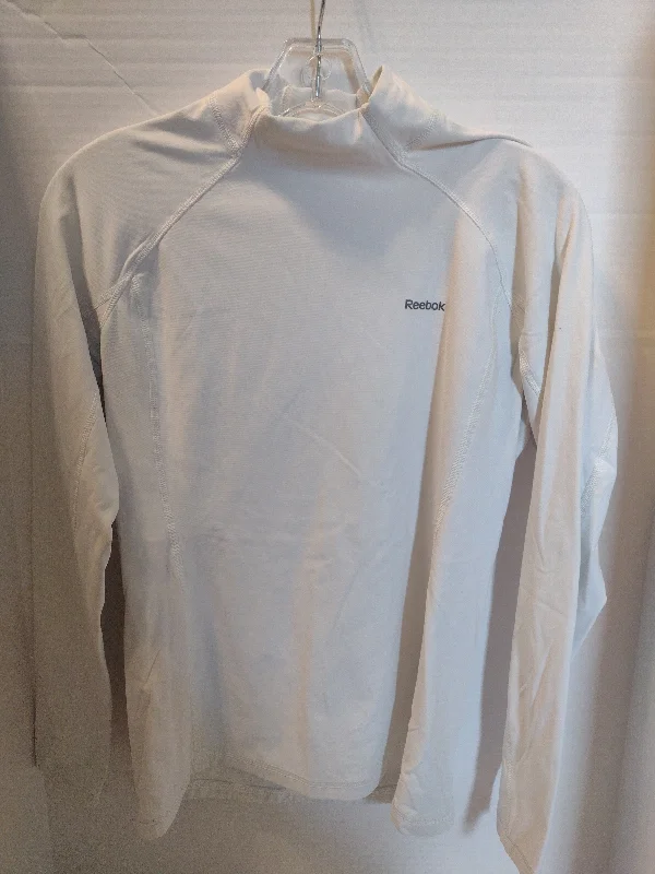 Athletic Top Long Sleeve Crewneck By Reebok  Size: M