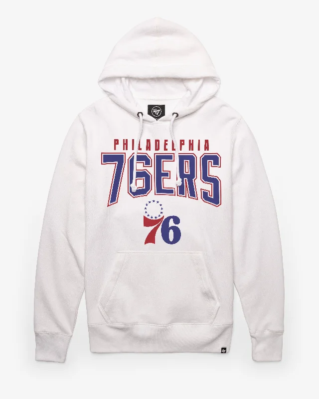 PHILADELPHIA 76ERS TEAM ELEMENTS ARCH '47 HEADLINE HOOD