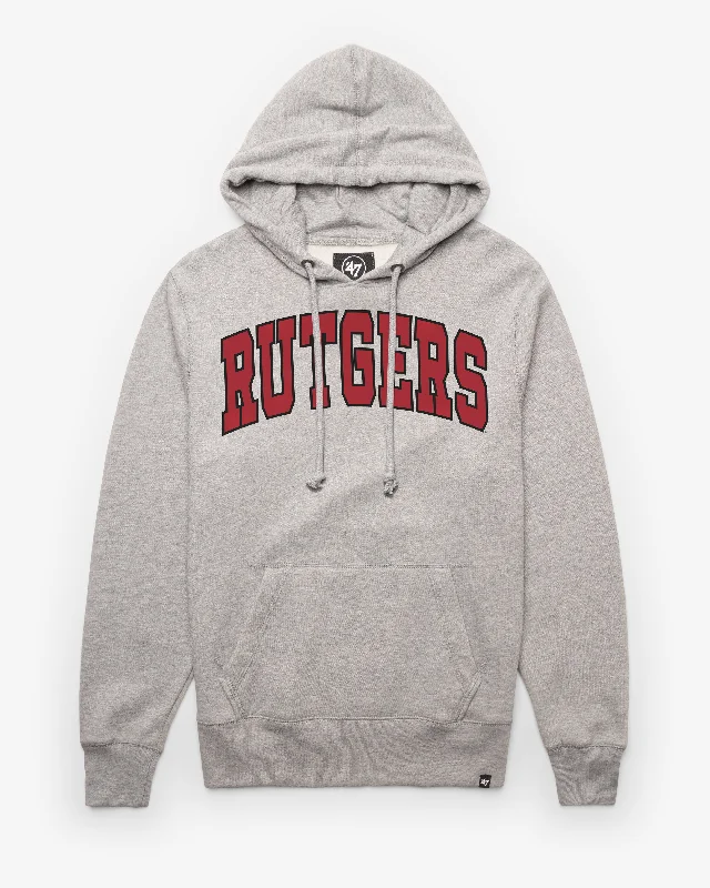 RUTGERS SCARLET KNIGHTS WORDMARK '47 HEADLINE HOOD