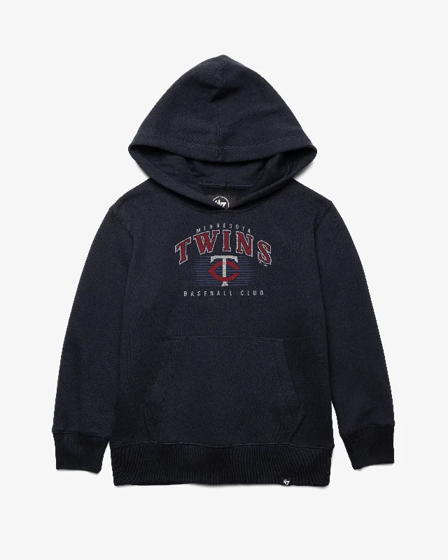 MINNESOTA TWINS COOPERSTOWN DOUBLE HEADER '47 HEADLINE HOOD KIDS