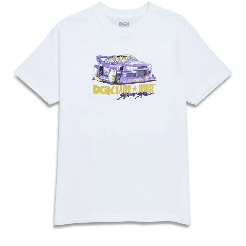 DGK x Kaido House Roulette Racer T-Shirt - White