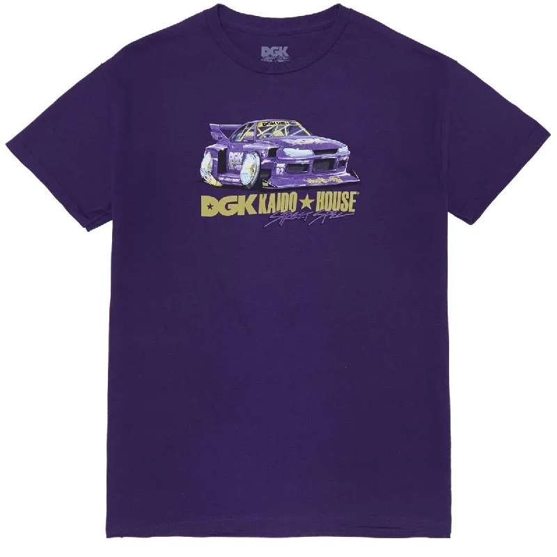 DGK x Kaido House Roulette Racer T-Shirt - Purple