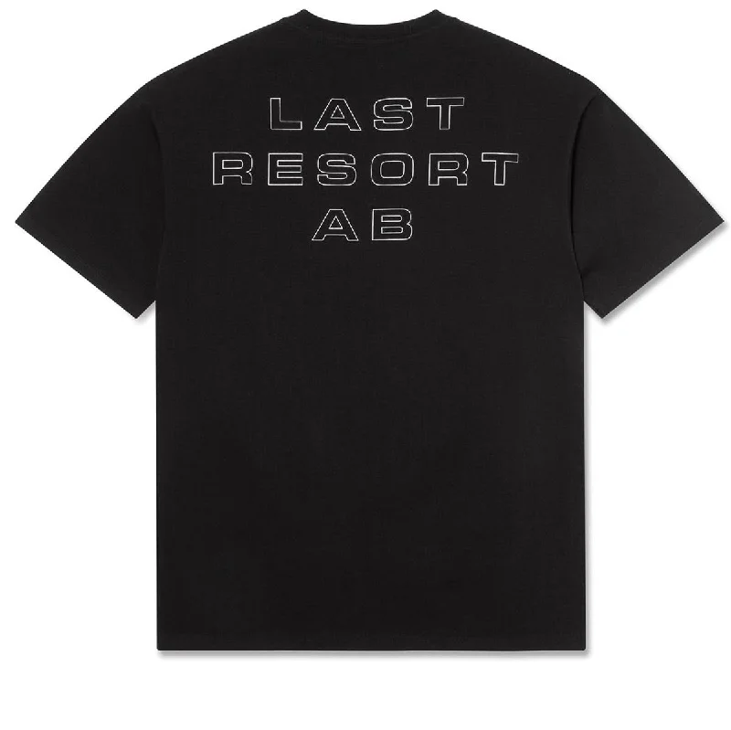 Last Resort AB Eurostyle T-Shirt - Black/White