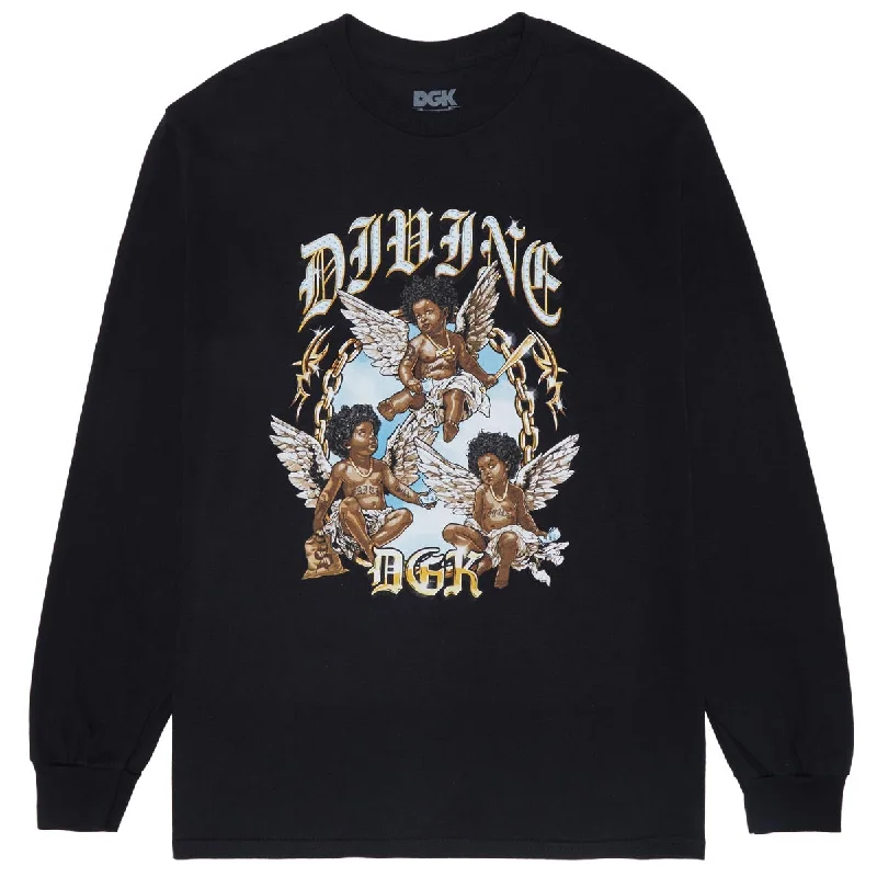 DGK Wings Long Sleeve T-Shirt - Black