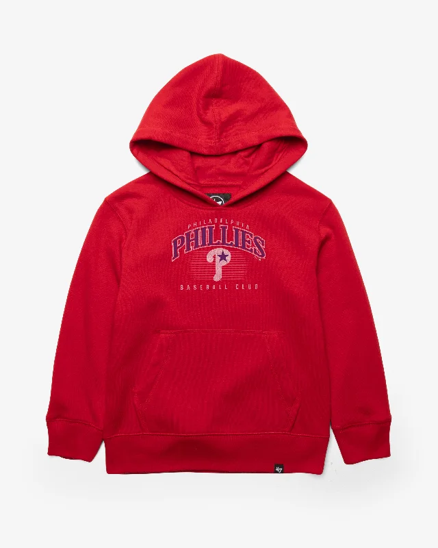 PHILADELPHIA PHILLIES COOPERSTOWN DOUBLE HEADER '47 HEADLINE HOOD KIDS