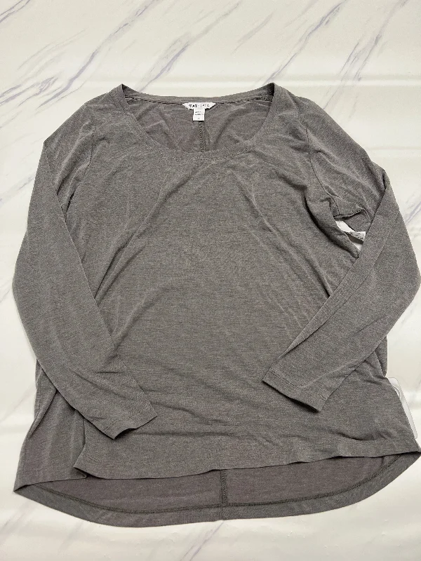 Athletic Top Long Sleeve Crewneck By Athleta  Size: L