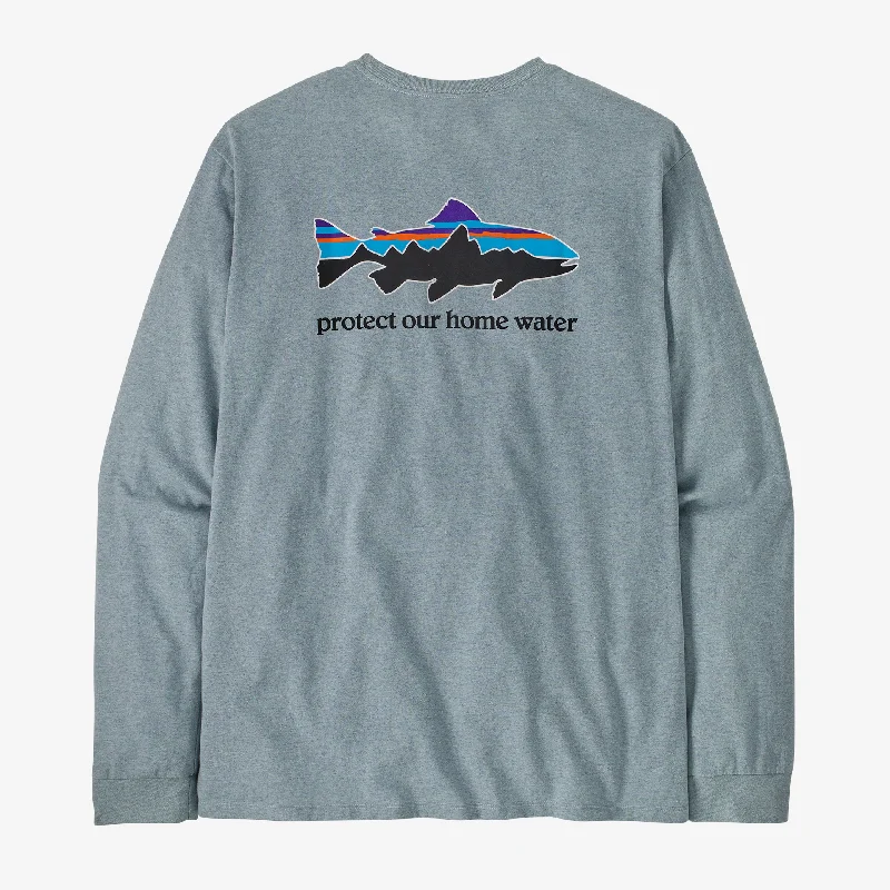 Men's Long-Sleeved Home Water Trout Responsibili-Tee®