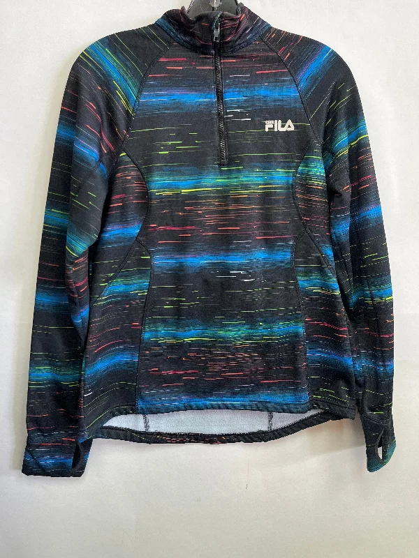 Athletic Top Long Sleeve Crewneck By Fila  Size: M