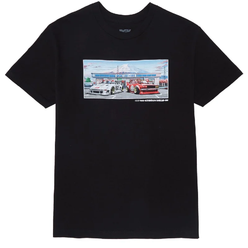 DGK x Kaido House Konbini T-Shirt - Black