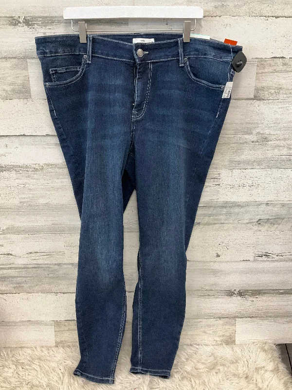 Jeans Skinny By Maurices In Blue Denim, Size: 18