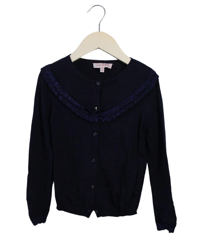 Lili Gaufrette Cardigan 4T