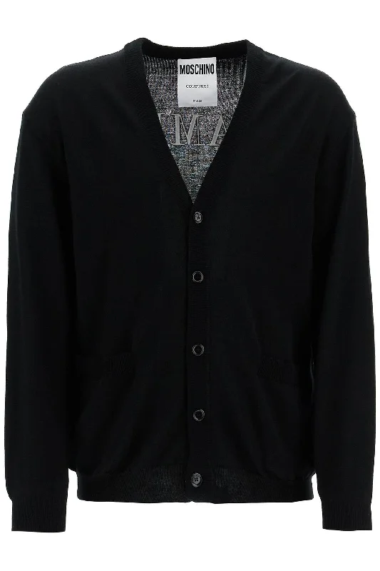 Moschino Men's "Classic Chic Cardigan With