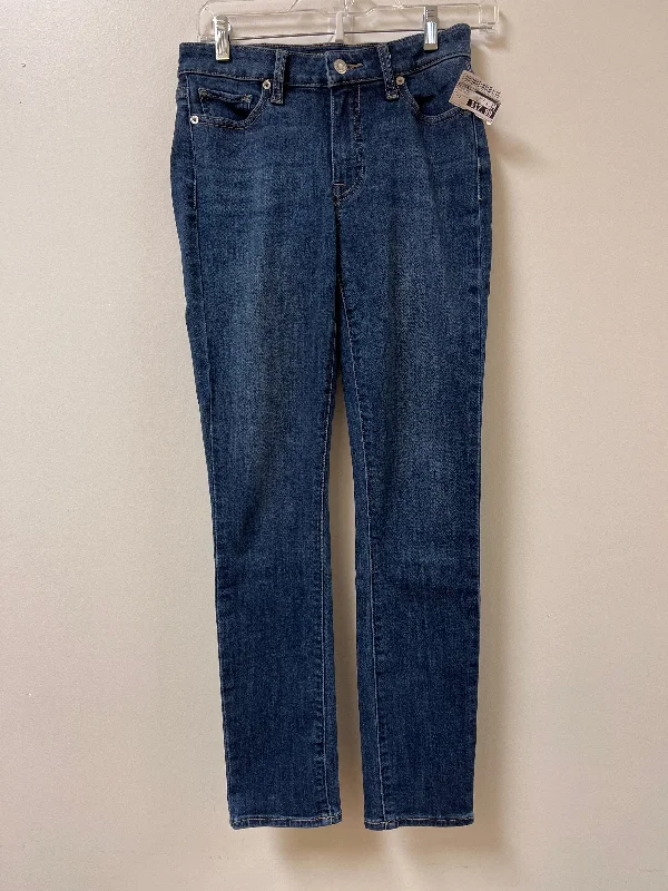 Jeans Skinny By Lucky Brand In Blue Denim, Size: 2