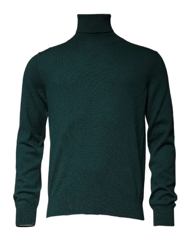 Dolce & Gabbana Cashmere Turtleneck Men Pullover Men's Sweater