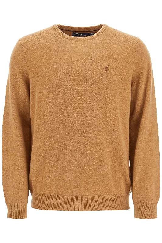 Polo Ralph Lauren Men's Wool Pullover With Pony Embroidery