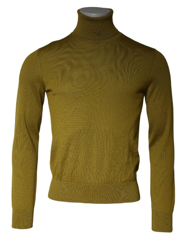 Dolce & Gabbana Cashmere Turtleneck Pullover Men's Sweater (Pre-Owned)