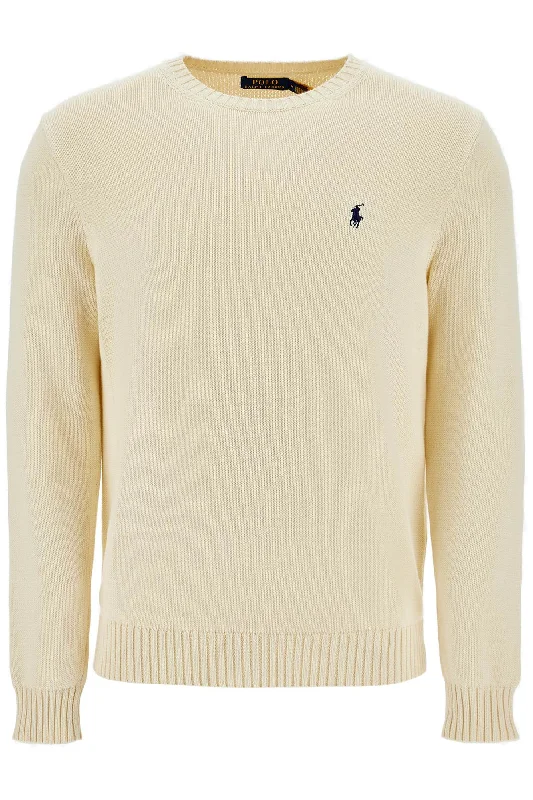 Polo Ralph Lauren Men's Cotton Sweater With Embroide Logo