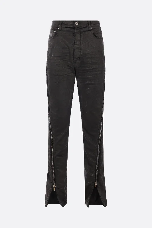 Bolan Banana jeans in wax stretch denim