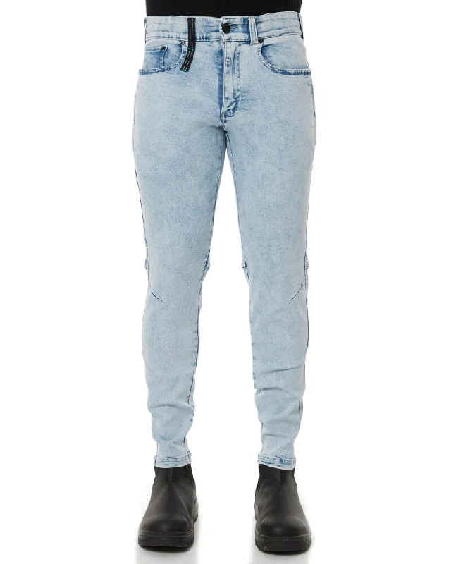 Tech Stretch Denim - Light Blue Wash