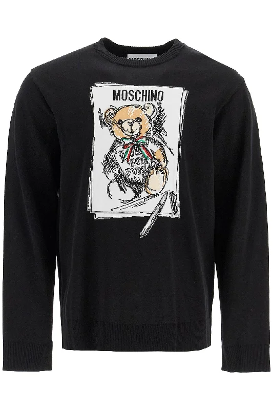 Moschino Men's Teddy Bear Pullover