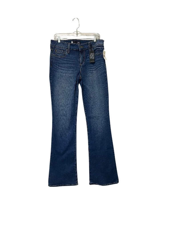 Jeans Boot Cut By Kut In Blue Denim, Size: 10