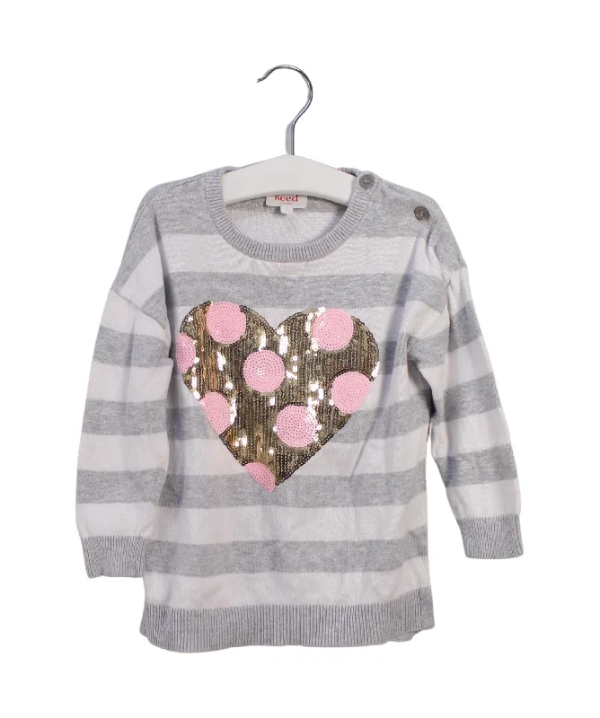 Seed Knit Sweater 2T